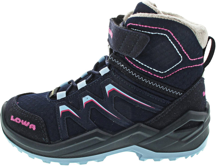 LOWA Stiefel mittel MADDOX WARM GTX MID [2024] 23 EU Navy Beere, 23 EU Navy Beere