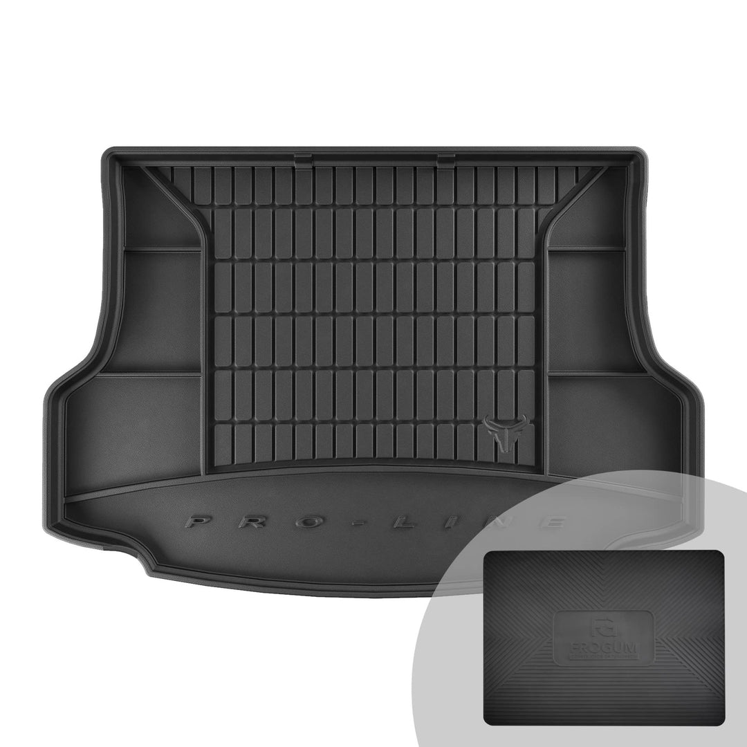 FROGUM ProLine 3D Gummimatte Exklusive Auto Kofferraummatte Kofferraumwanne für Toyota RAV4 IV 2013-