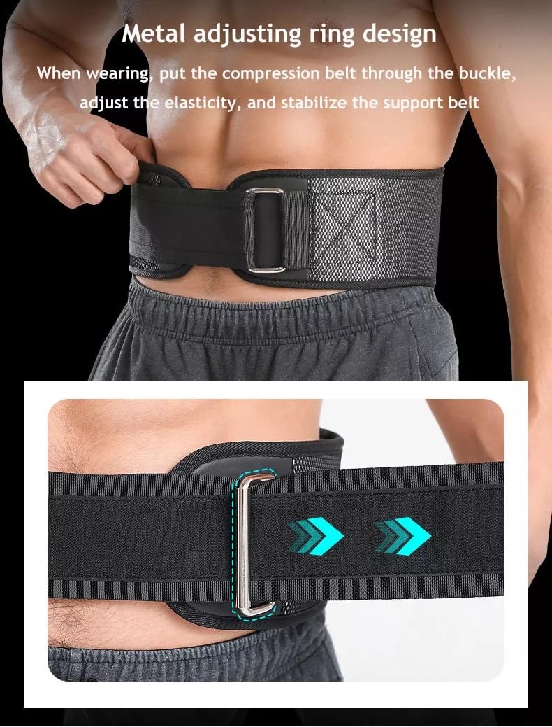 DIBAR Gewichthebergürtel Männer-Damen,Fitness,Gewichtheben,Kreuzheben,Kniebeugen,Crossfit,Intensives