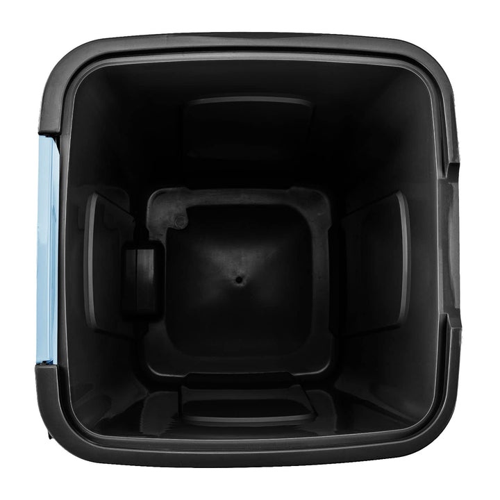 PAFEN Grosser Mülleimer 50l mit Deckel – 3er Set Abfallbehälter 550 x 365 x 370mm - Abfalleimer für