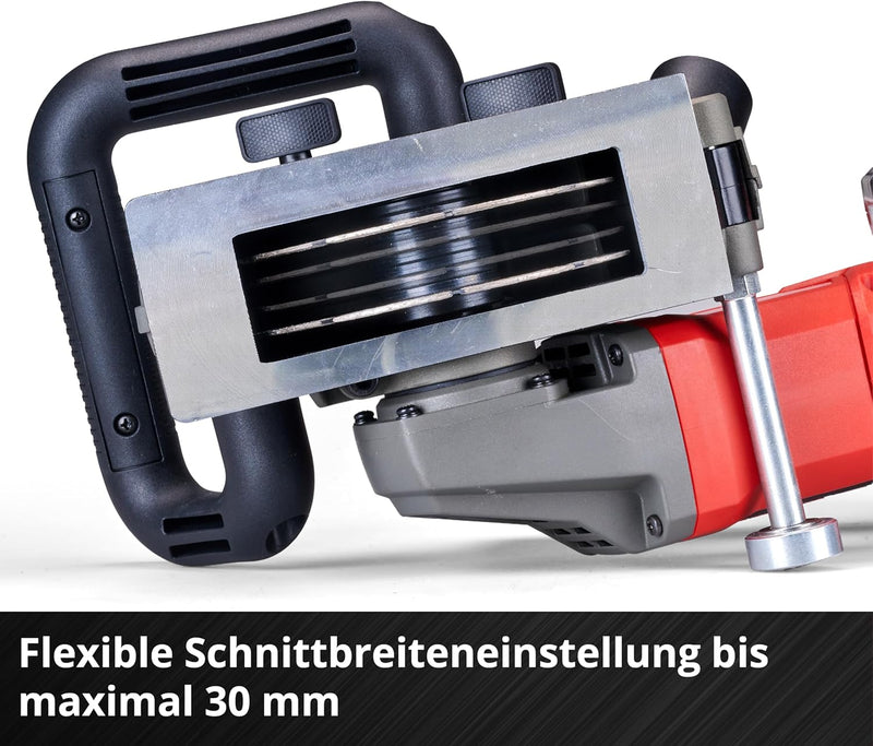 Einhell Professional Akku-Mauernutfräse TP-MA 36/30 Li BL - Solo Power X-Change (36 V, Schnittbreite