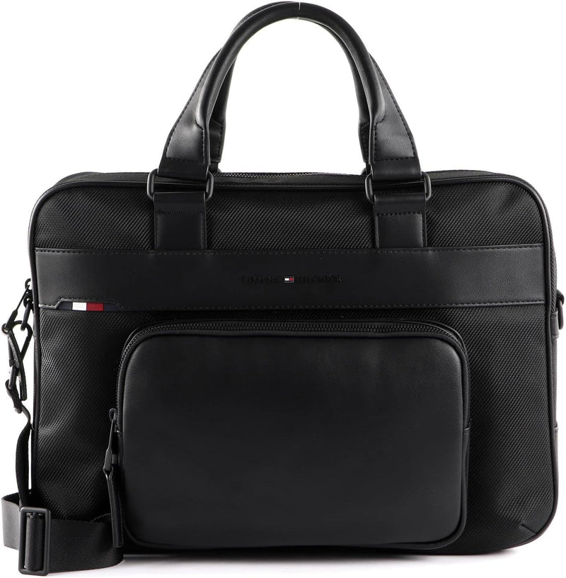 TOMMY HILFIGER 1985 Computer Bag Black