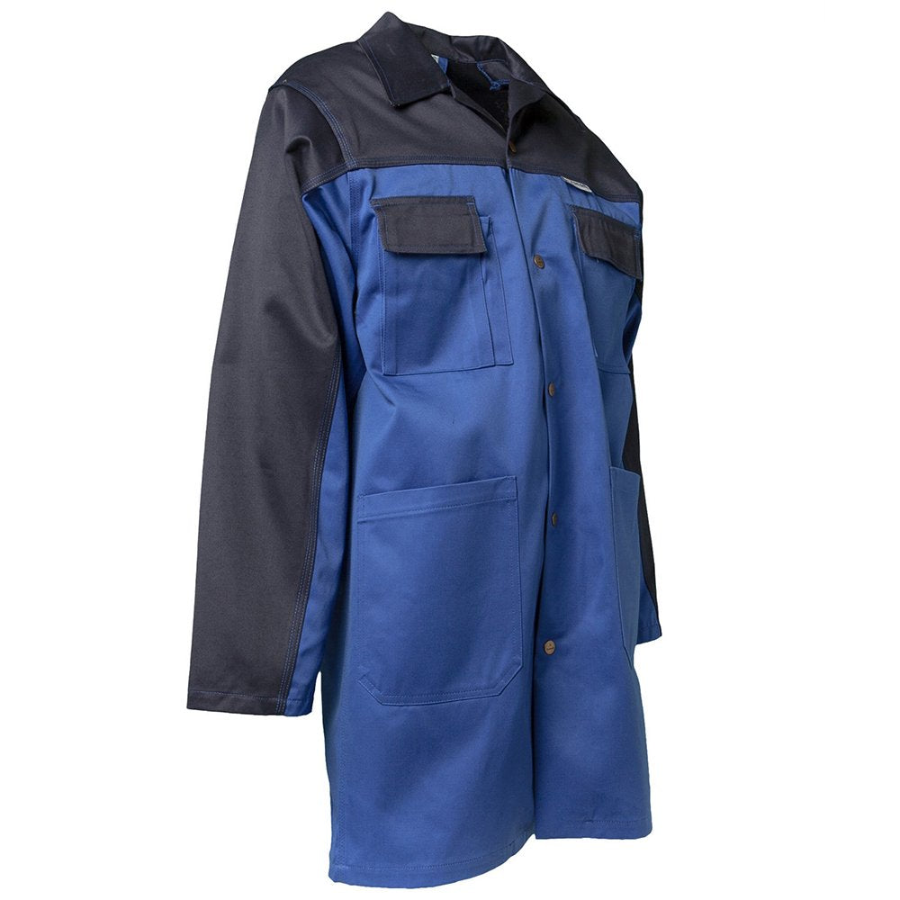 Grösse 46 Herren Planam Tristep Berufsmantel kornblau marine Modell 1241