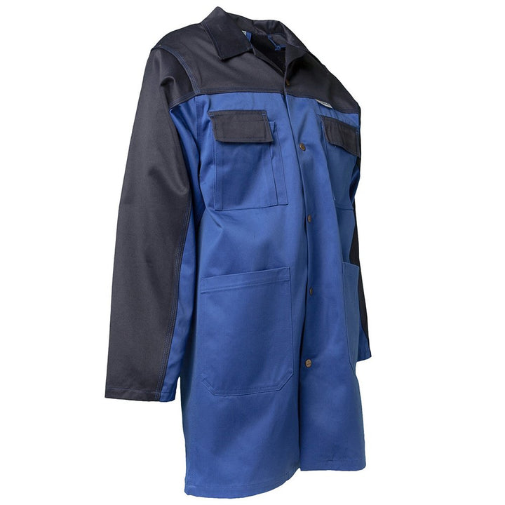 Grösse 46 Herren Planam Tristep Berufsmantel kornblau marine Modell 1241