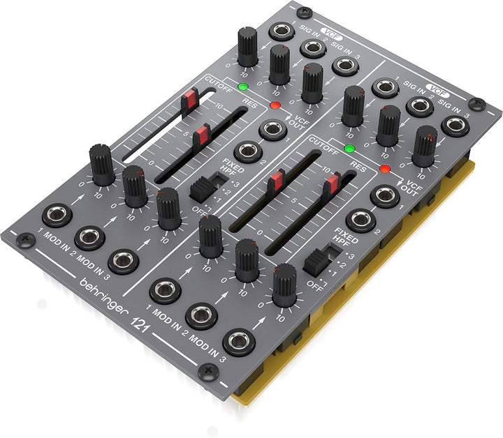Behringer 121 DUAL VCF Legendäres analoges Dual-VCF-Modul für Eurorack, 121 DUAL VCF
