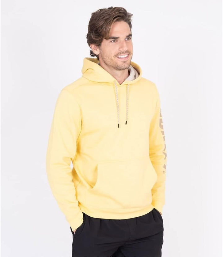Hurley Herren Acadia Heat Po Pullover Sweater M Buttersauce, M Buttersauce