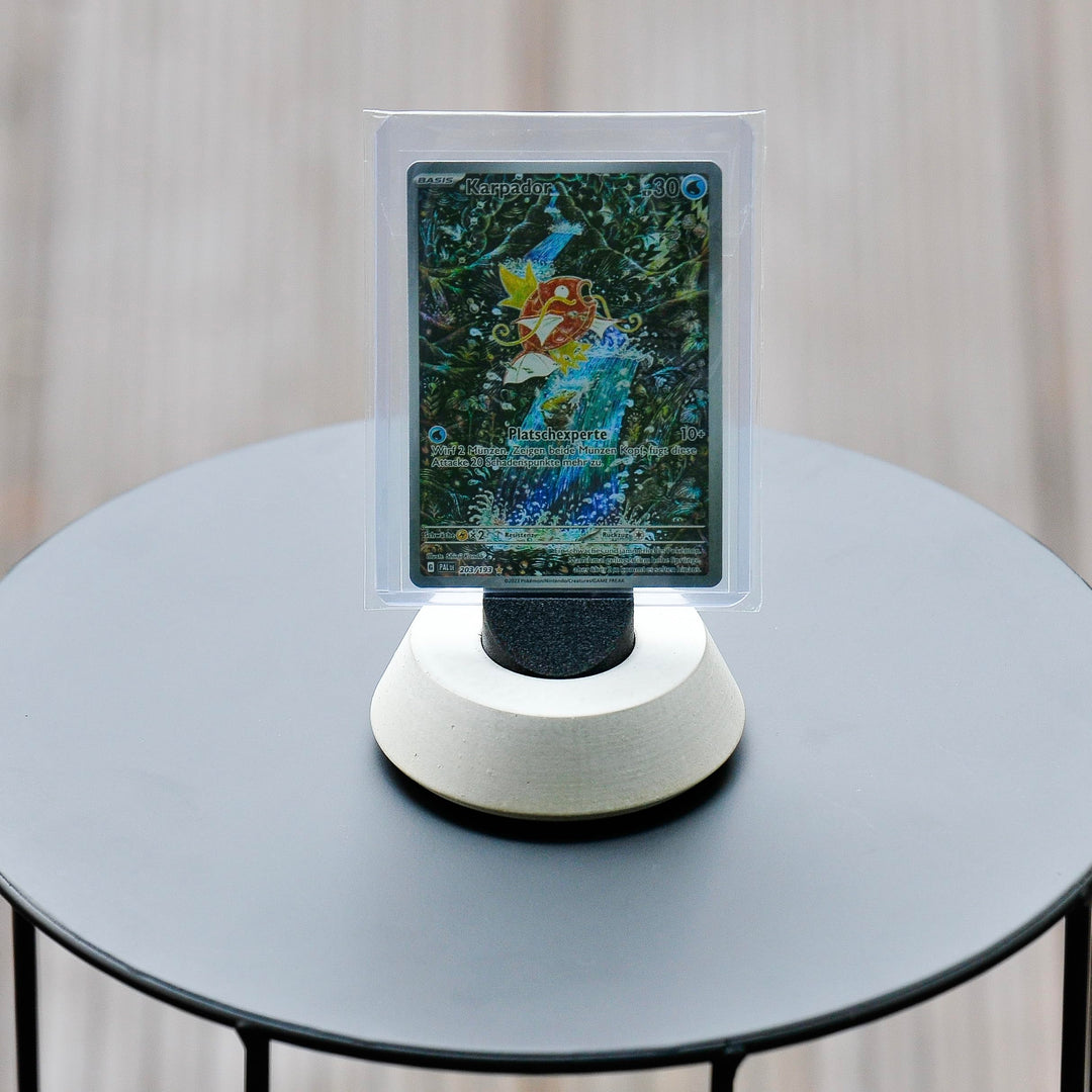 Premium TCG Stand – Modular für Sleeves, Toploader, Slabs und Holder Handmade TCG-Aussteller – magne