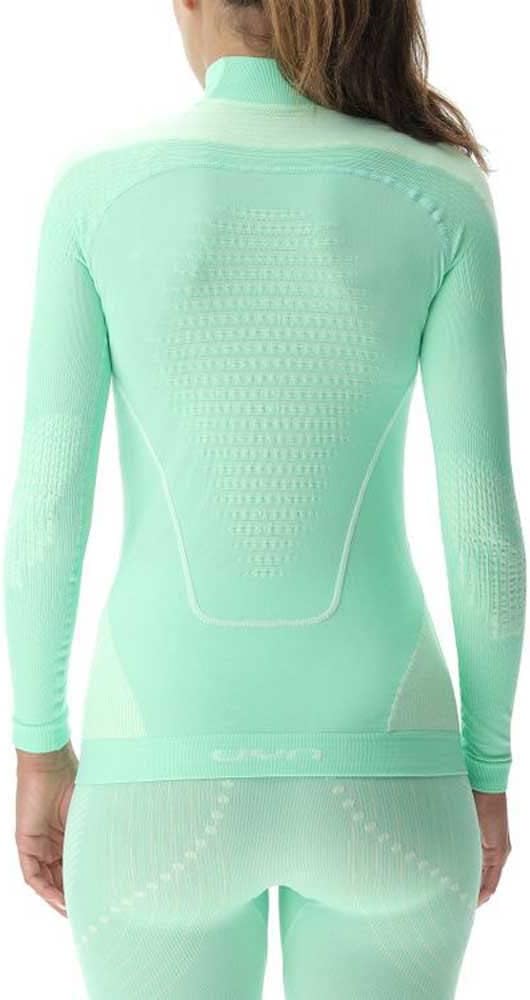 UYN Damen Evolutyon Langarmshirt (1er Pack) M Light Green/White/White, M Light Green/White/White