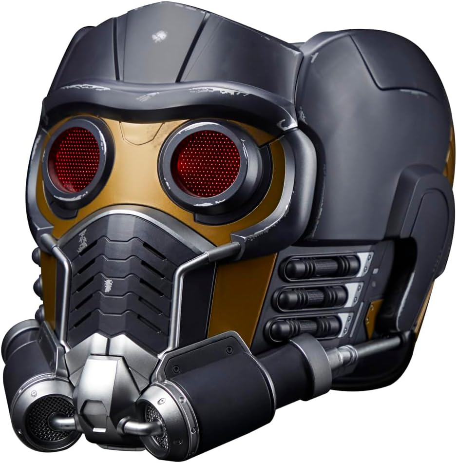Marvel Legends Series elektronischer Star-Lord Premium Helm mit Licht und Sound, Rollenspielartikel