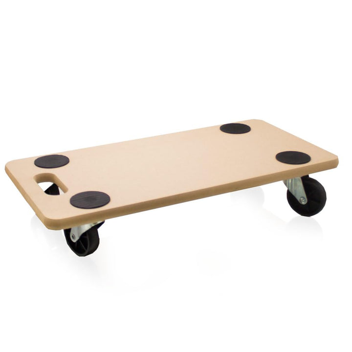 Bituxx Transportroller Möbelroller Rollbrett Umzugsroller Allzweckroller Rechteck MDF 58 x 28,5 bis