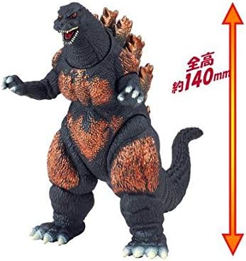 Godzilla Movie Monster Series Burning Godzilla Vinyl Figure Bandai 14cm