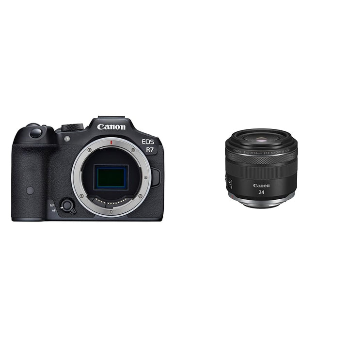 Canon EOS R7 Body + Objektiv RF 24mm F1.8 Macro IS STM, R7 Body + Objektiv