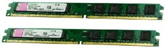 Kingston ValueRAM PC3-8500 Arbeitsspeicher 8GB (DIMM 240-polig, 1066 MHz, 2x 4GB) DDR3 RAM-Kit