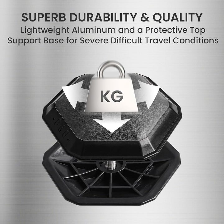 LOVMEAD Golf Travelcover, Golf Protector Travel Covers Support System Backbone-Reiseabdeckung aus Al