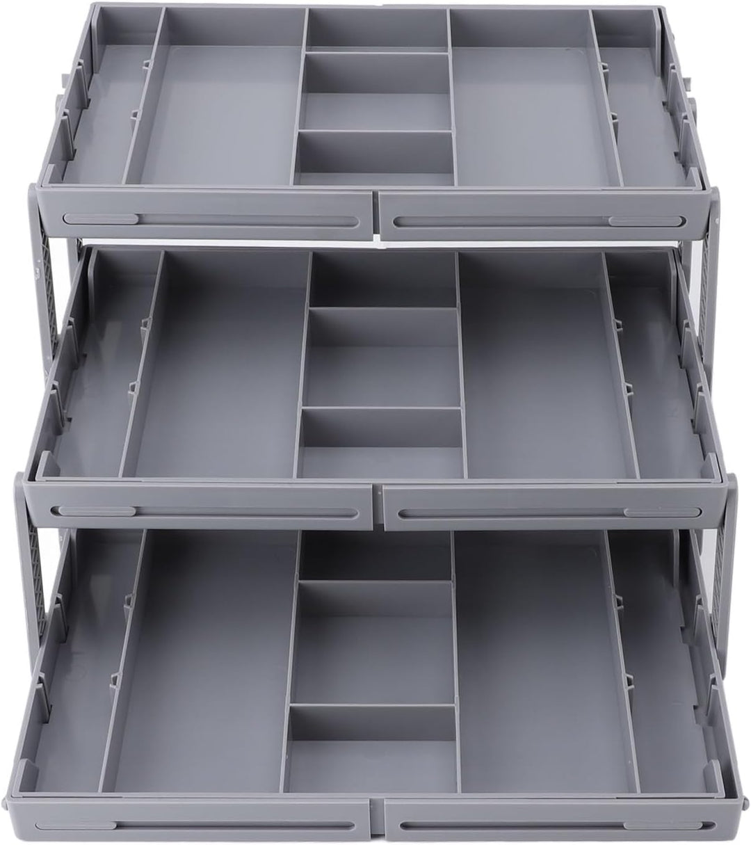Multi -Level -Schubladenorganisator, Make -up -Organisator für Schubladenküche Geräte Utensilien Erw