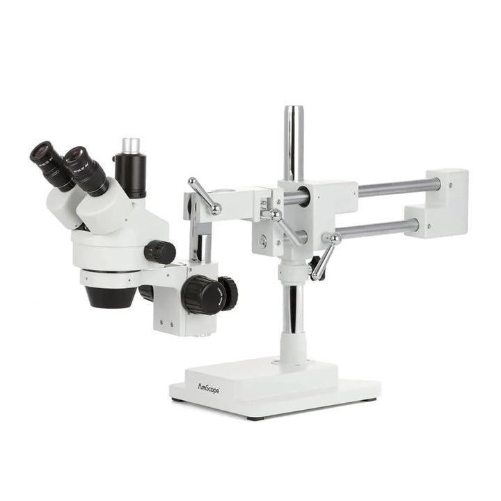 AmScope SM-4TPZ Professionelles Trinokulares-Stereo-Zoom-Mikroskop mit Gleichzeitiger Fokussteuerung