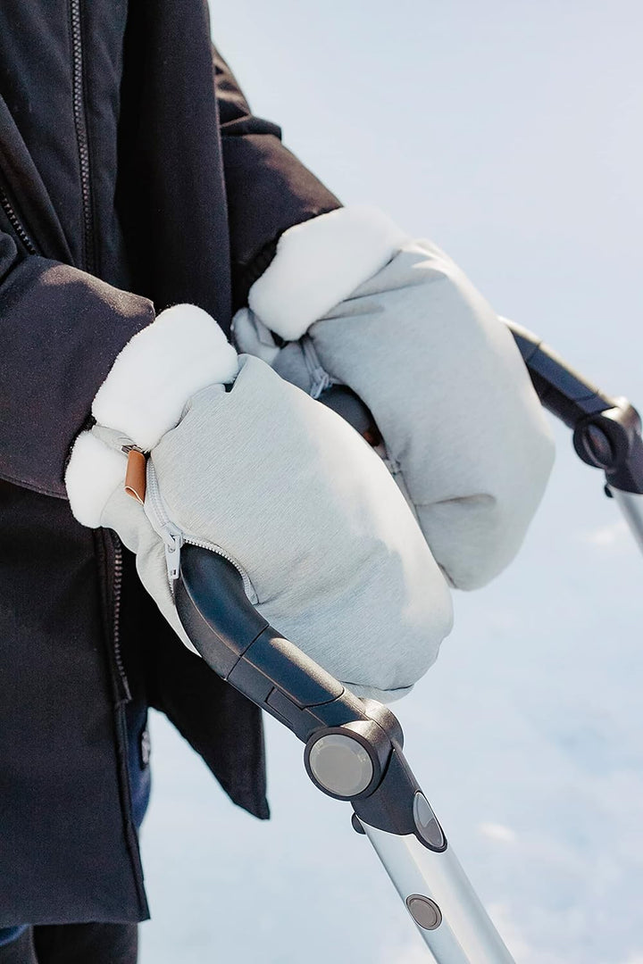 BÉABA, Fäustlinge/Handschuhe/Schutzhandschuhe für Kinderwagen, Regen-/Schneeschutz, Reissverschluss,