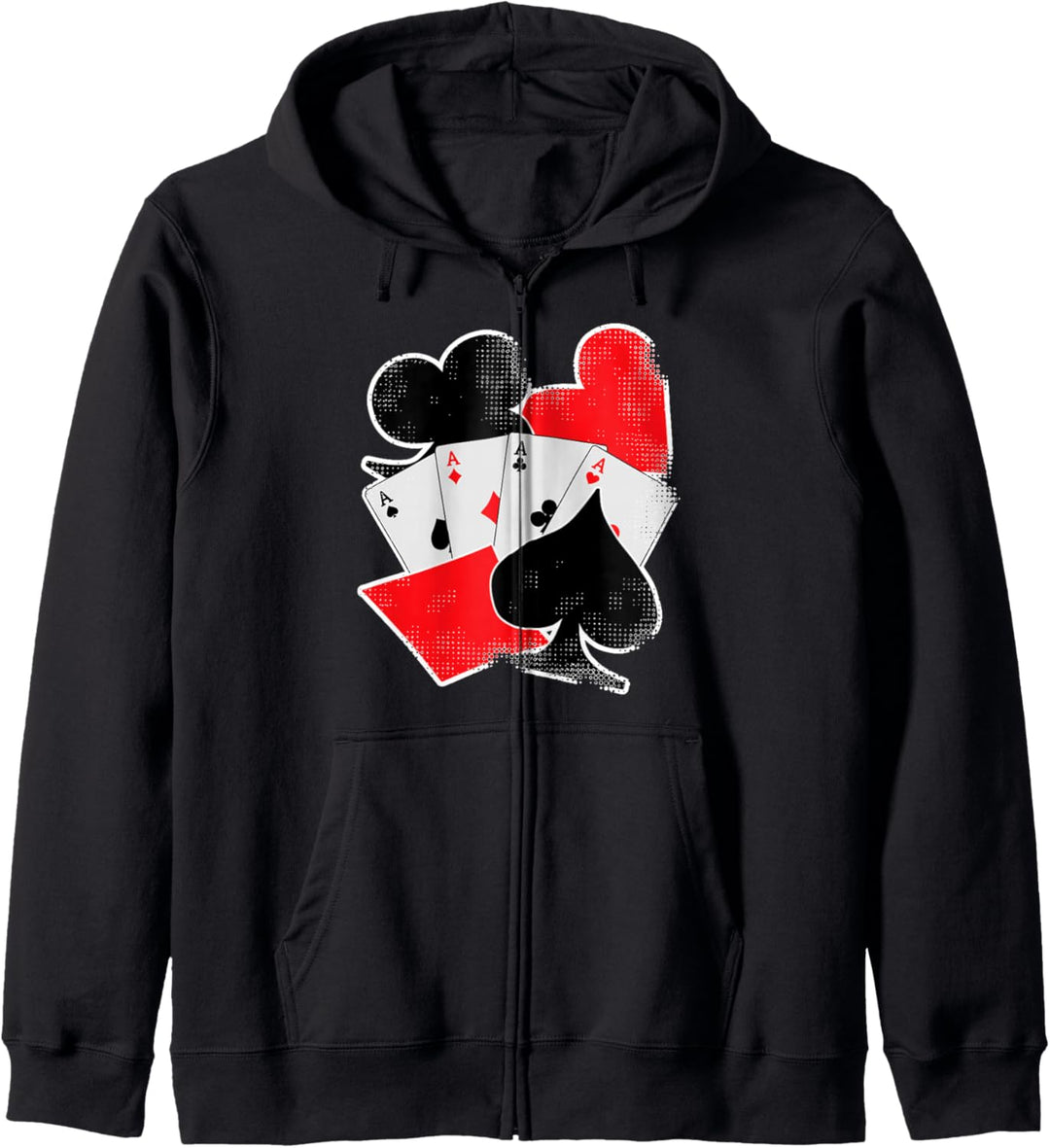 Glücksspiel Poker Kartenspiel Spielkarte Karte Casino Skat Kapuzenjacke