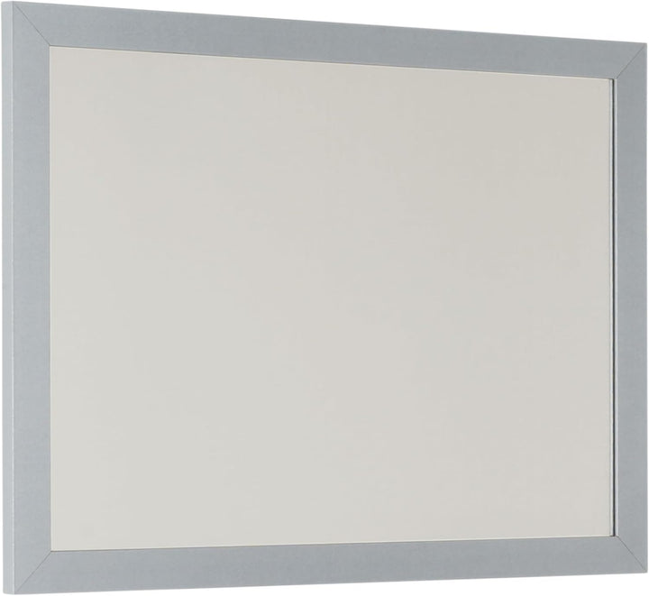 Bi-Office Blokko Whiteboard, MDF Rahmen, lackierter Stahl, 34 mm dicker, grau/silber, Whiteboard