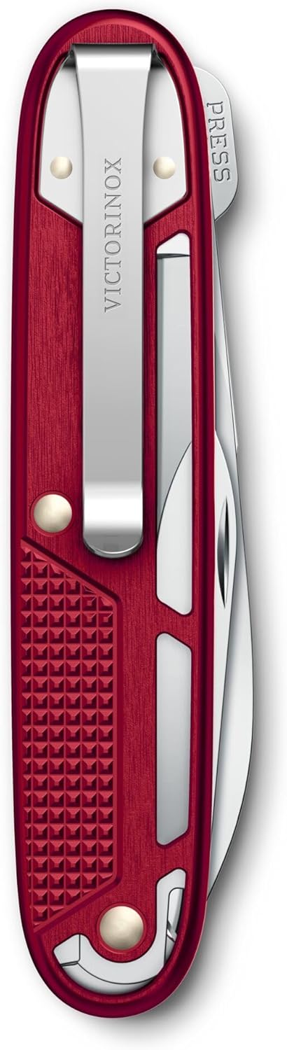 Victorinox Taschenmesser Synergy Alox, Multitool, 9 Funktionen, Inkl. Klinge, Paketöffner, Schrauben