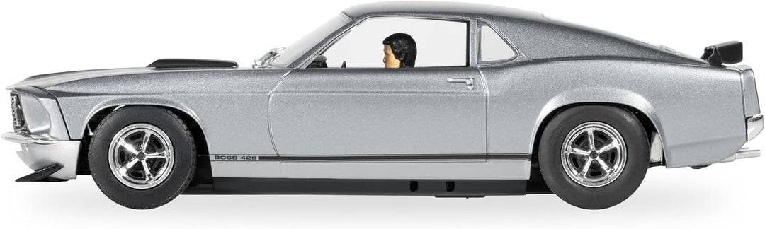 Scalextric C4497 John Wick Ford Mustang BOSS 429, Silber