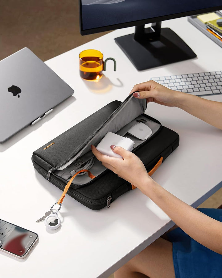 tomtoc 360° Laptoptasche für 16-Zoll MacBook Pro M5 Pro/A3428 Pro M5 Max/A3429 2026, M4/M3/M2/M1, Wa