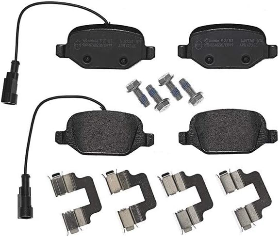 Brembo P23131 Hintere Bremsbeläge, Anzahl 4