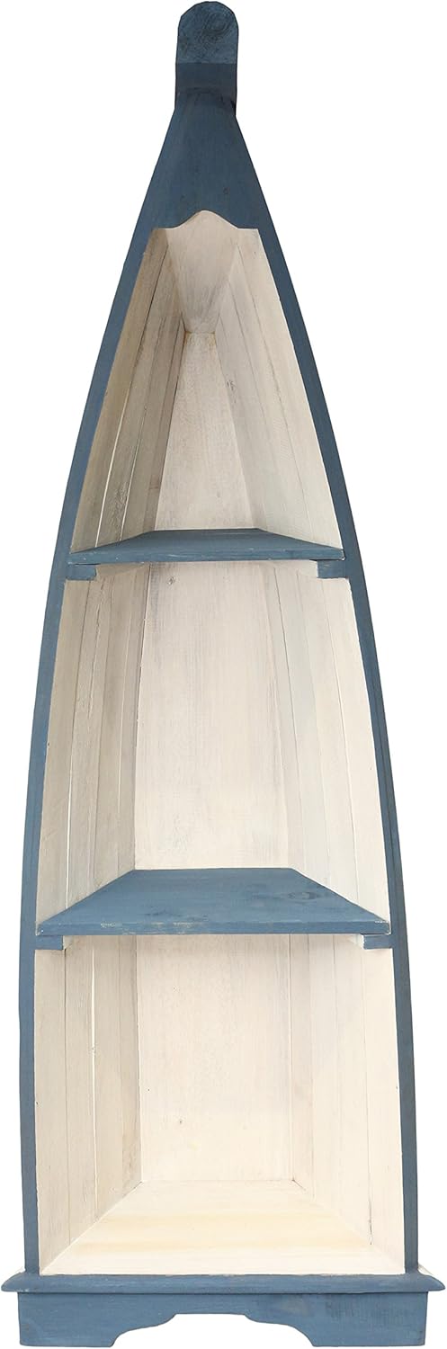 Badregal Bootsregal Boot Regal Bücherregal Bücherschrank Standregal Aufbewahrung 148 cm Albesia Holz