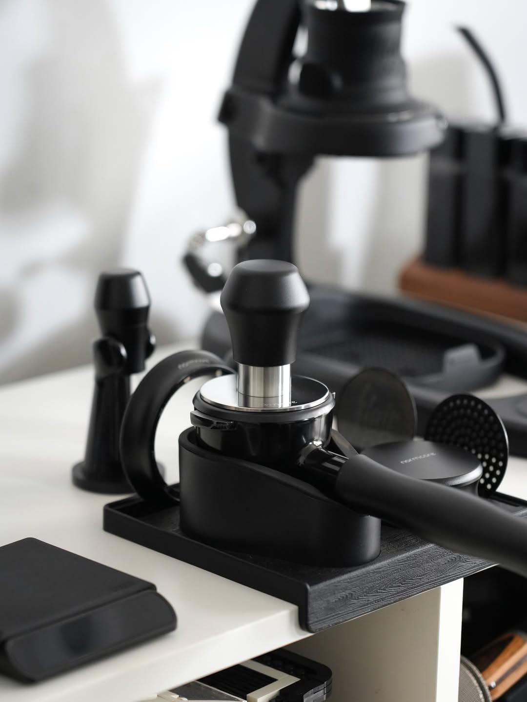 Normcore Espresso-Tamper V4.1 Mini, 53,3 mm, gefederter Kaffee mit Klick-Feedback, selbstnivellieren