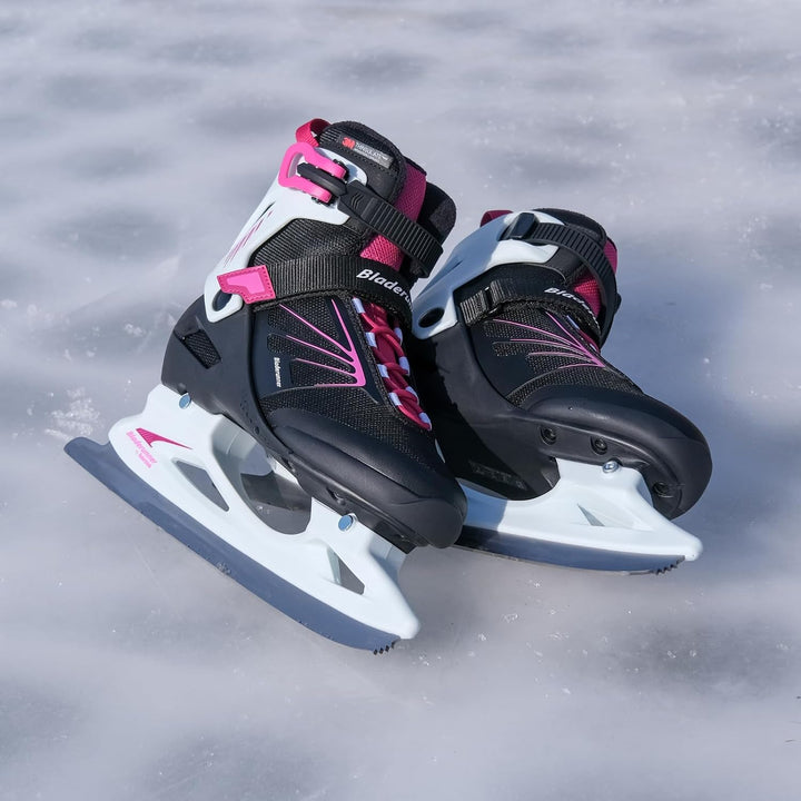 Rollerblade Damen W Bladerunner Ice by Igniter XT Schwarz Wintergrün Schlittschuhe, 10,5 38 (UK: 5 /