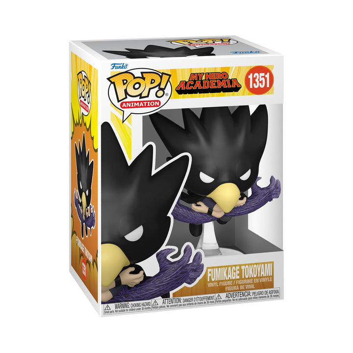 Funko Pop! Animation: MHA - Fumikage Tokoyami and Dark Shadow - (Fallen Angel) - My Hero Academia -