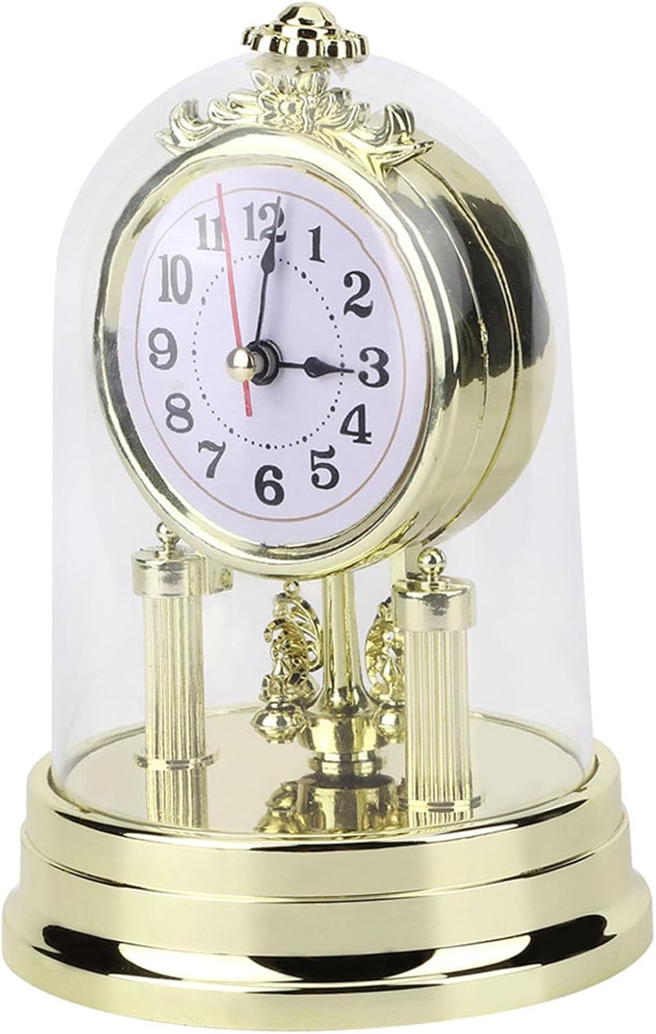 Vintage-Uhr, Kaminuhr, Tischuhren für Wohnzimmer, Leise Schreibtischuhr, Antike Uhr Im Europäischen