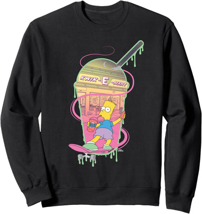 The Simpsons Bart Simpsons Kwik-E-Mart Squishee Sweatshirt