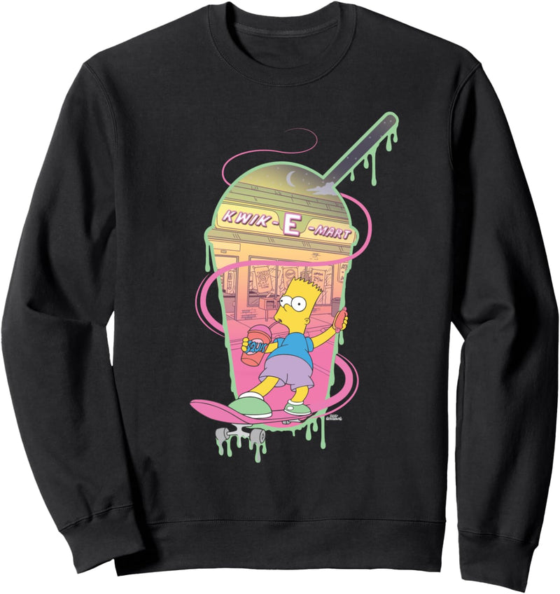 The Simpsons Bart Simpsons Kwik-E-Mart Squishee Sweatshirt