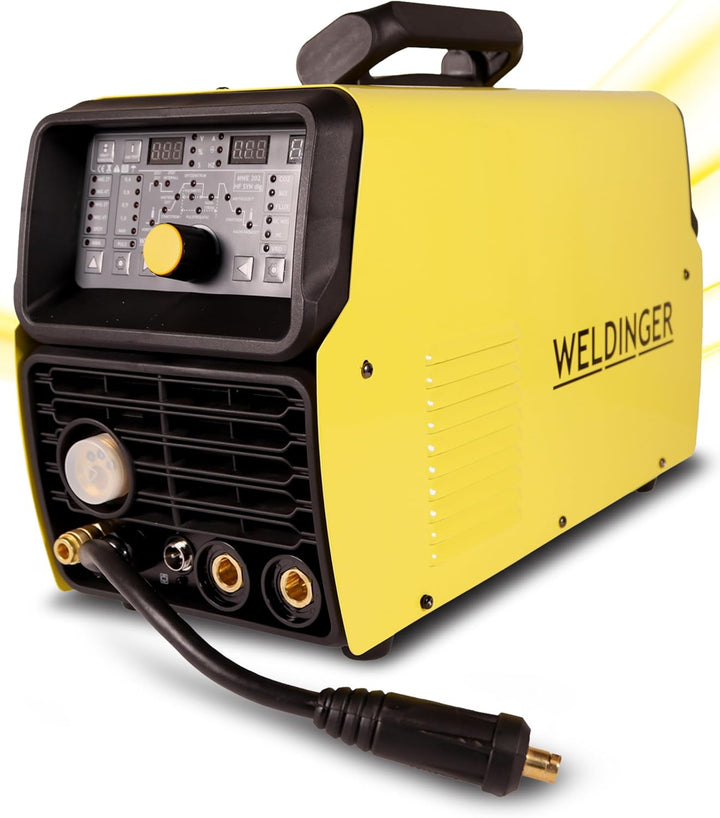 WELDINGER Kombischweissinverter MWE 202 HF SYN dig mit HF-Zündung MIG MAG DC-WIG MMA Schweissgerät 5