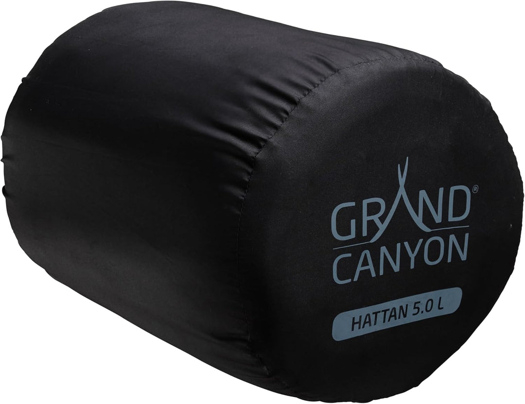Grand Canyon Hattan 5.0 L - Selbstaufblasende Isomatte, Camping-Matte - 198x63x5,0cm - Meadowbrook (