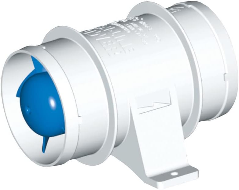Rule Inline-Marine-Bilgengebläse, Slip-On-Anschlüsse, effizienter und leiser Luftstrom mit hohem Vol
