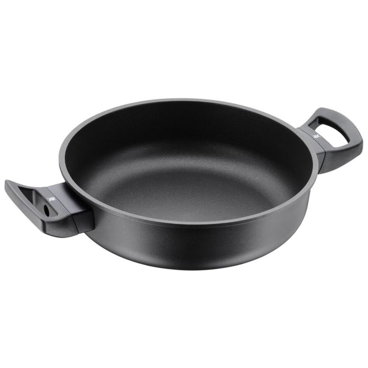 WMF PermaDur Excellent Servier-/ Bratpfanne 24 cm Induktion, hoher Rand, Aluminium beschichtet, Kuns