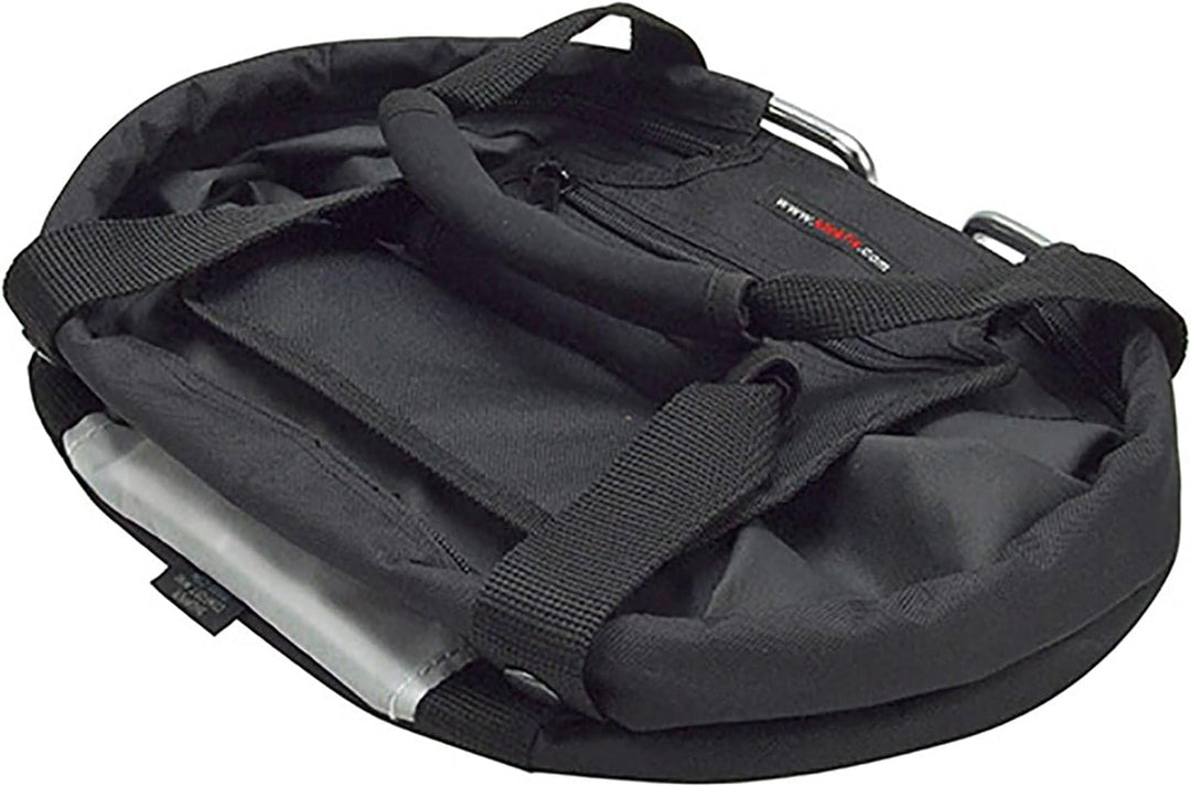 KLICKFix Fahrradkorb Shopper Comfort Mini, Schwarz, 24 x 23 x 24 cm, Schwarz