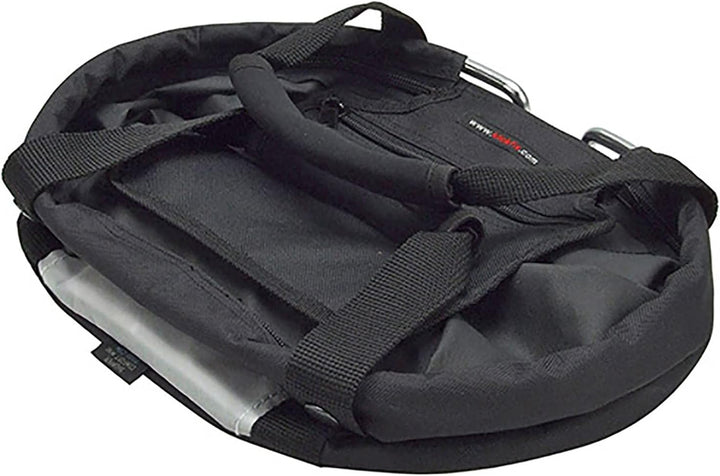 KLICKFix Fahrradkorb Shopper Comfort Mini, Schwarz, 24 x 23 x 24 cm, Schwarz