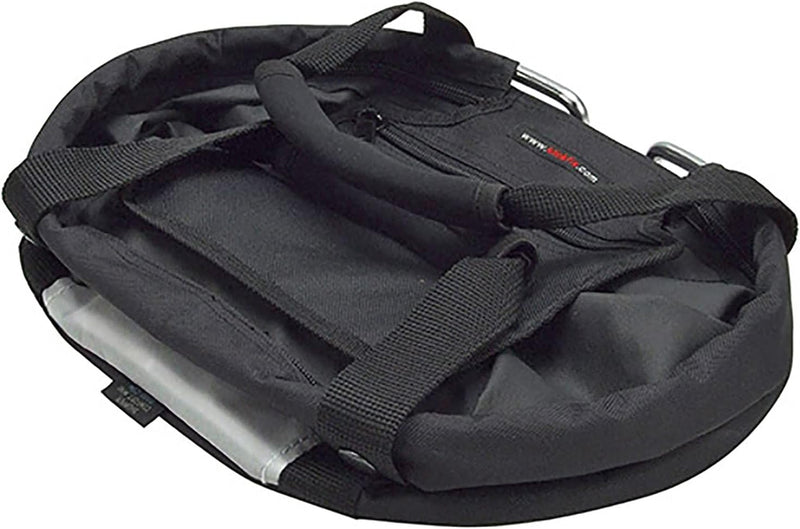 KLICKFix Fahrradkorb Shopper Comfort Mini, Schwarz, 24 x 23 x 24 cm, Schwarz