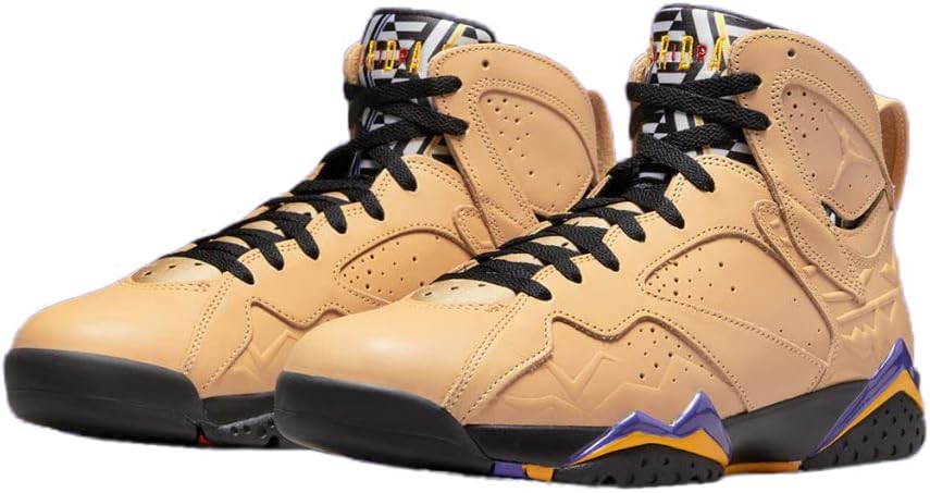 Jordan Men's 7 Retro Afrobeats Vachetta Tan/Black-Taxi (DZ4729 200)
