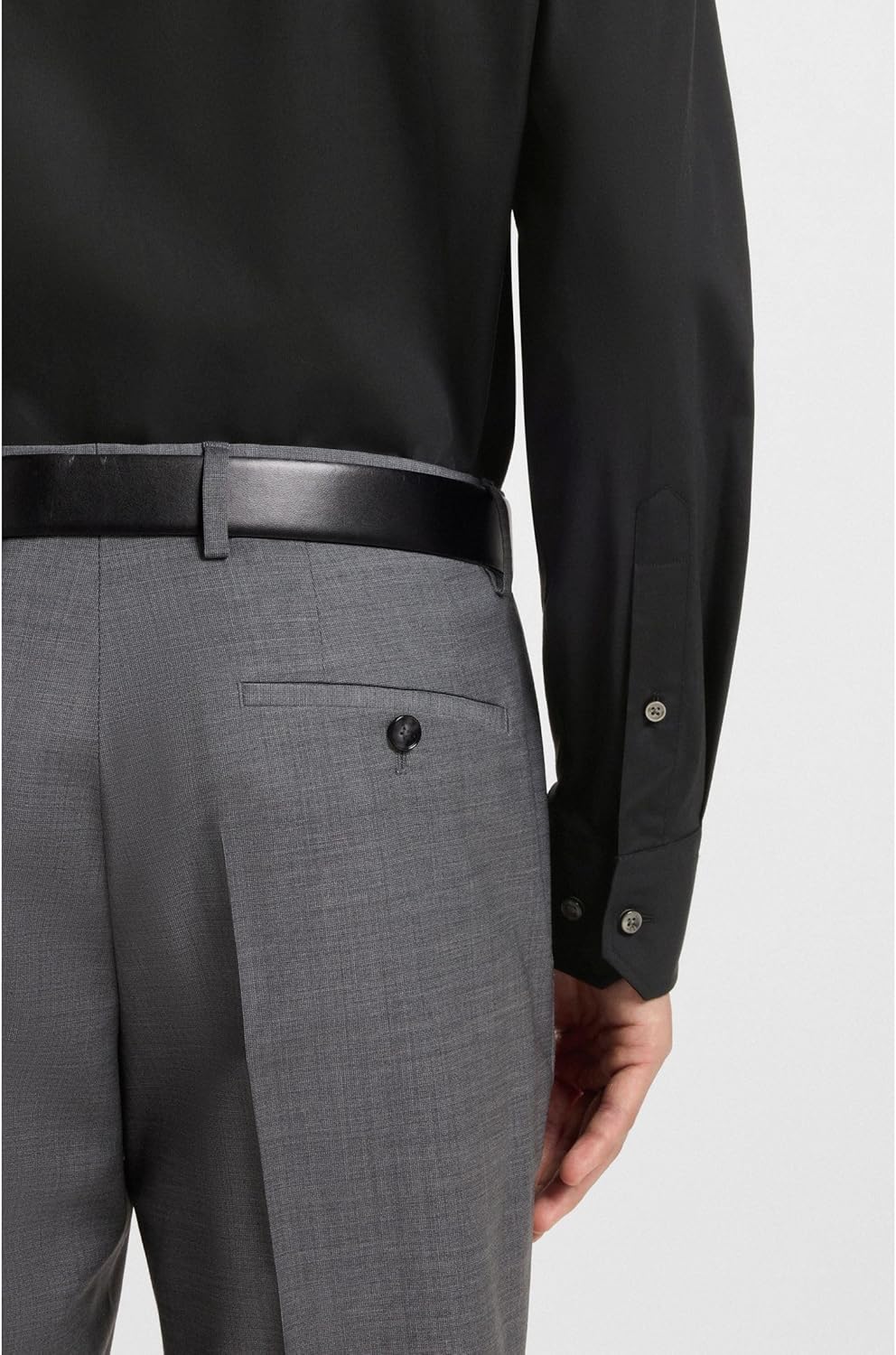 BOSS Herren H-JOE-kent-C1-214 10219212 01 42 Schwarz, 42 Schwarz