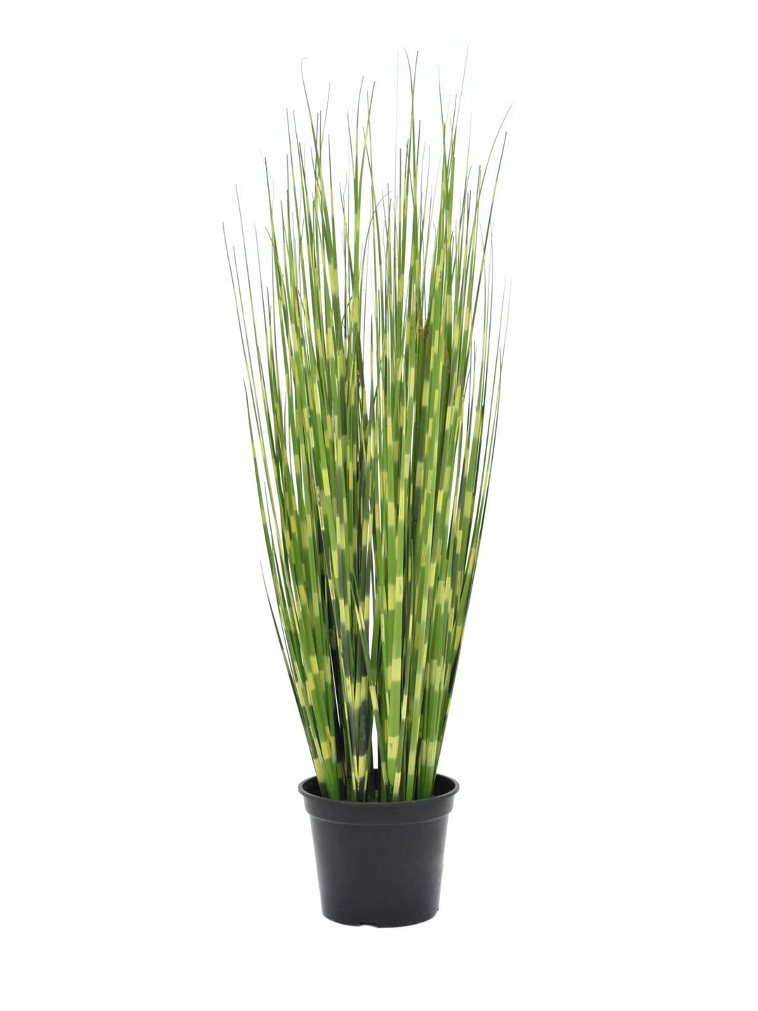 artplants.de Künstliches Zebragras Zavian, grün-gelb, 90cm - Zebragras künstlich
