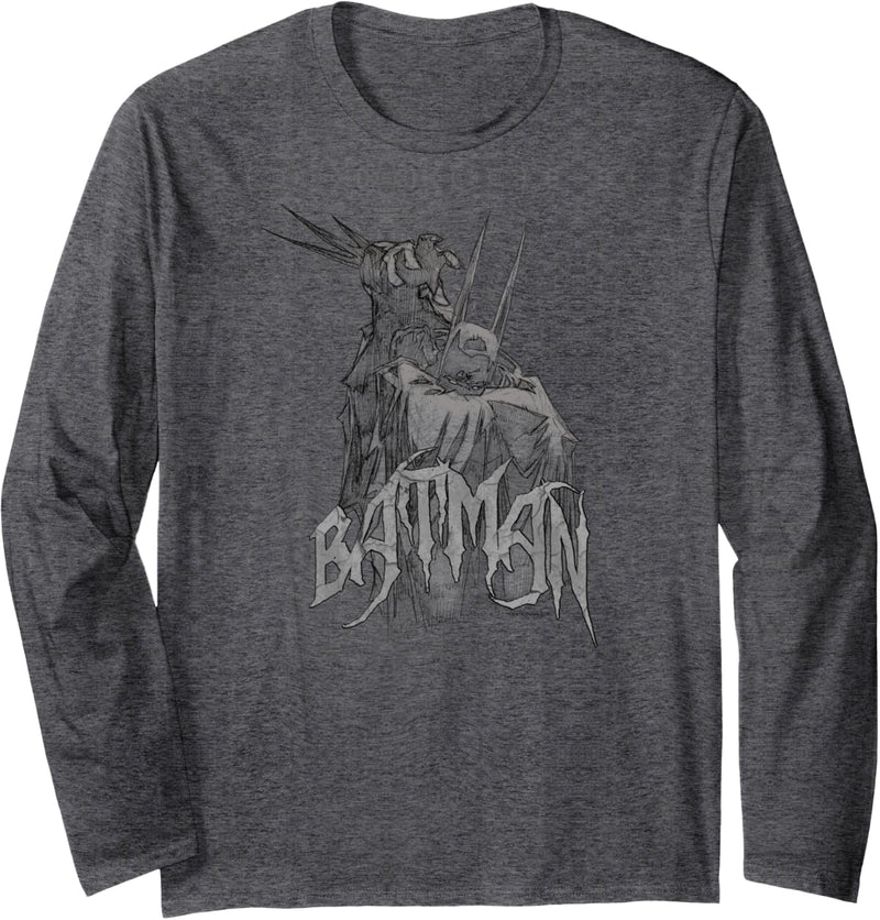 Batman Scary Right Hand Langarmshirt