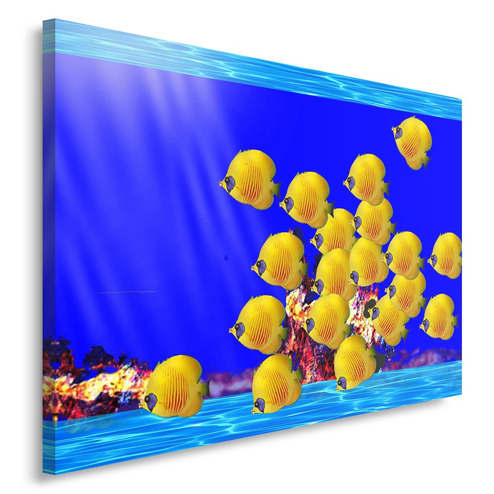 Feeby Frames. Wandbild - 1 Teilig - 60x80 cm, Leinwand Bild Leinwandbilder Bilder Wandbilder Kunstdr