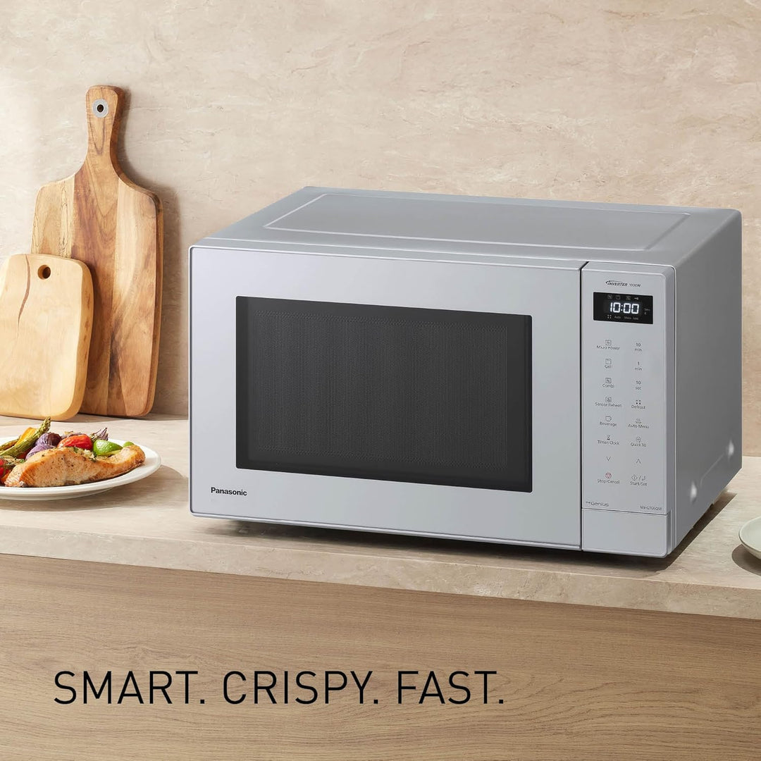 Panasonic NN-GT66QMEPG 31L Kombi-Mikrowelle mit Grillfunktion, 1000 W, Kombi-Kochen, 7 Leistungsstuf