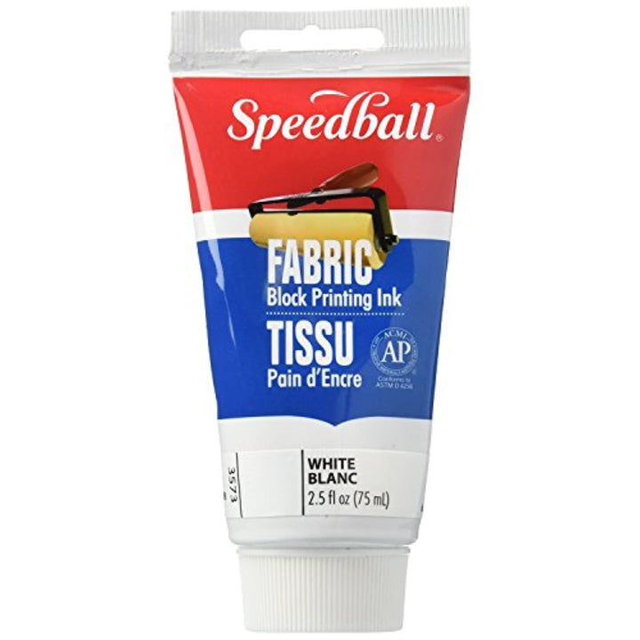 Speedball Art Products Company Stoff Tinte, weiss, 60 ml, Weiß