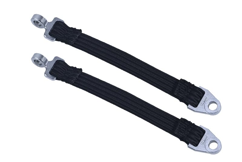 Rear Suspension Travel Limit Straps 108mm for Traxxas 1:7 Unlimited Desert Racer UDR Pro-Scale 4X4 8