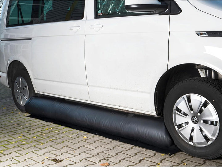 Reimo Tent Technology Aufblasbare Windblende Bodenschürze 250cm Ø30cm Windschutz für Campingbusse